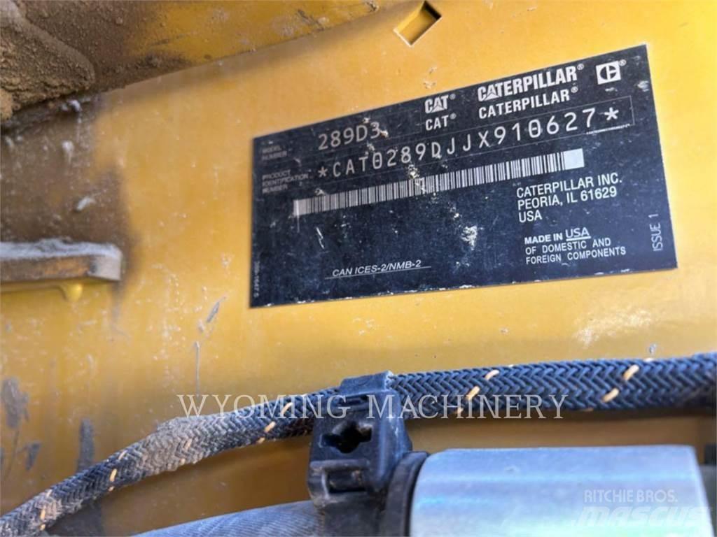 CAT 289D3 Krautuvai su šoniniu pasukimu