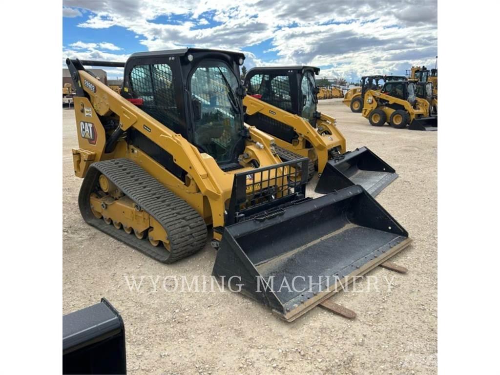 CAT 289D3 Krautuvai su šoniniu pasukimu