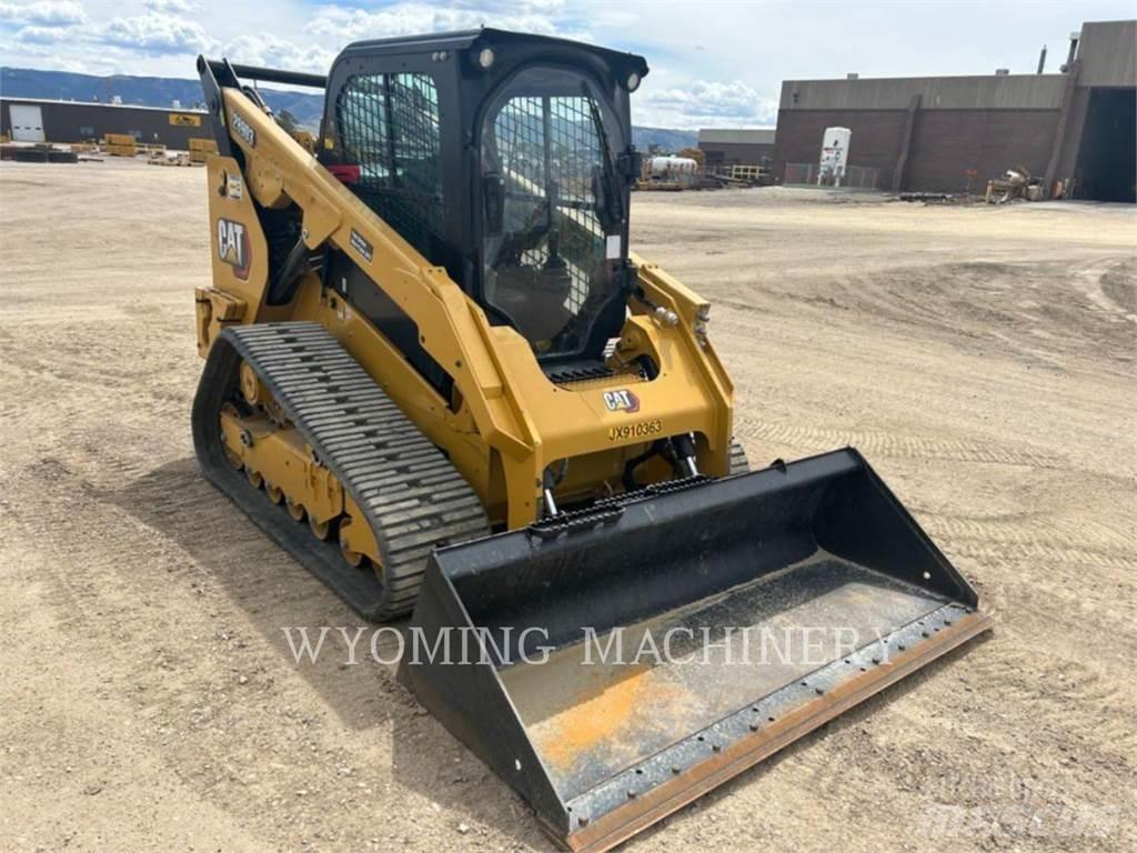 CAT 289D3 Krautuvai su šoniniu pasukimu