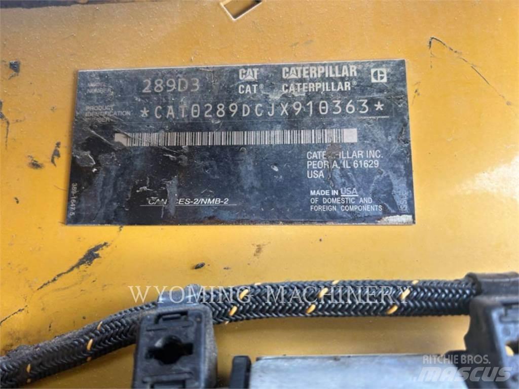 CAT 289D3 Krautuvai su šoniniu pasukimu