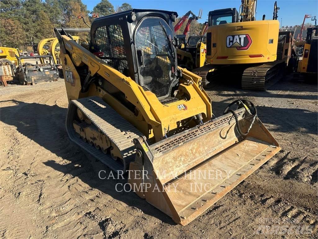 CAT 289D3 Krautuvai su šoniniu pasukimu