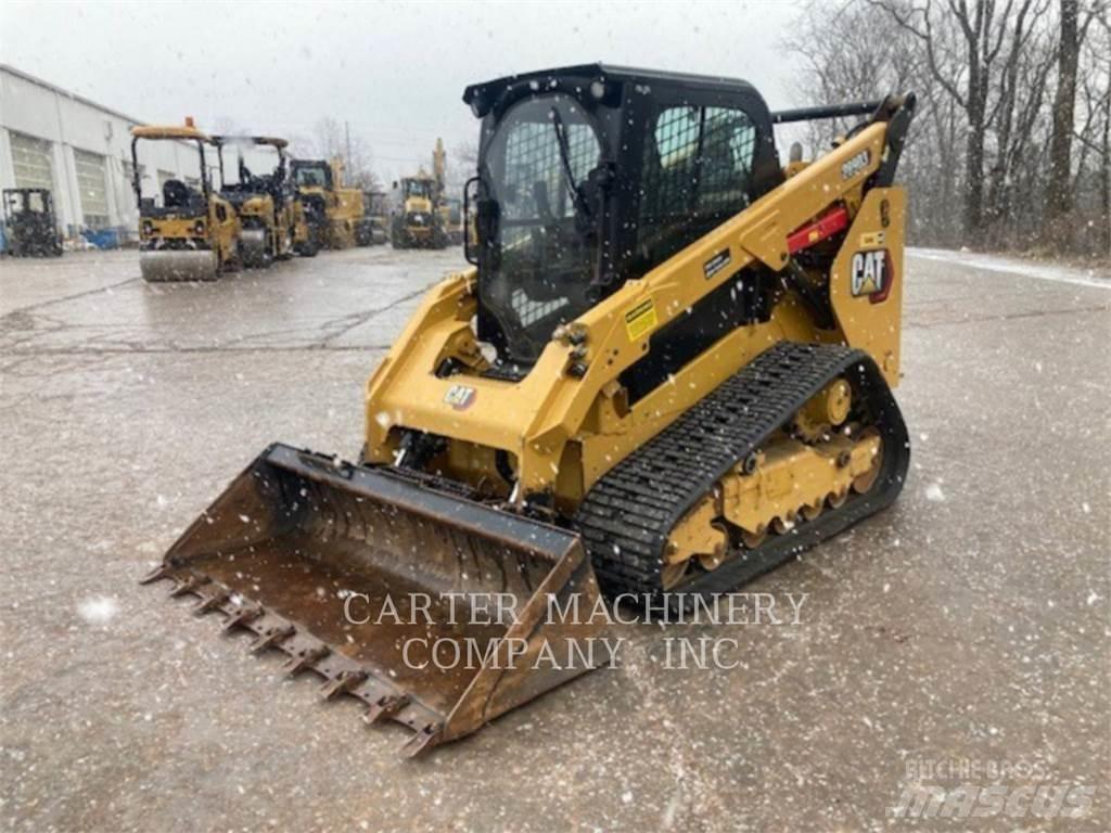 CAT 289D3 Krautuvai su šoniniu pasukimu