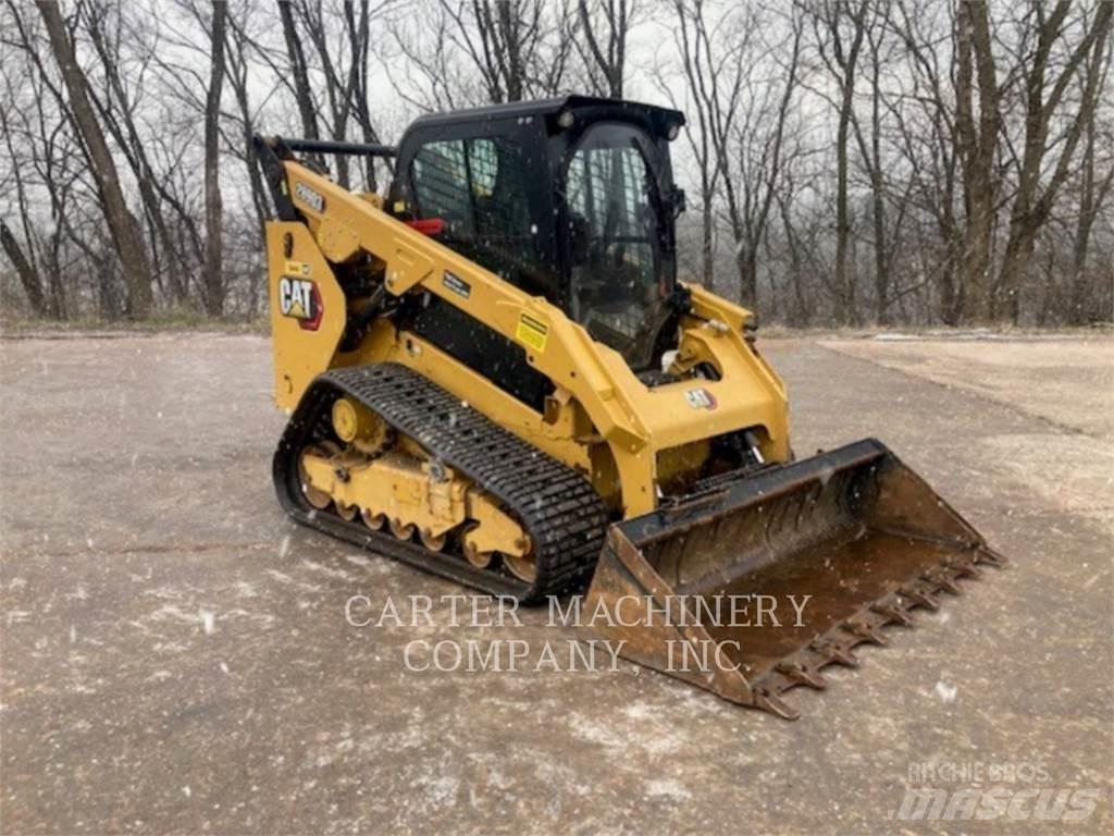 CAT 289D3 Krautuvai su šoniniu pasukimu