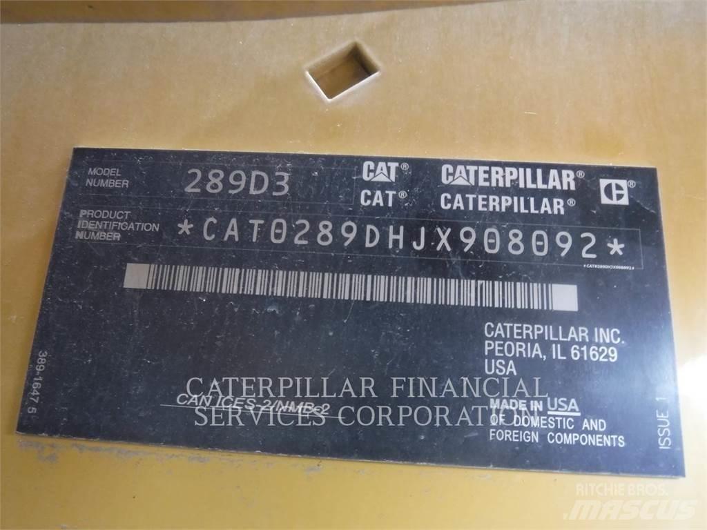 CAT 289D3 Vikšriniai krautuvai