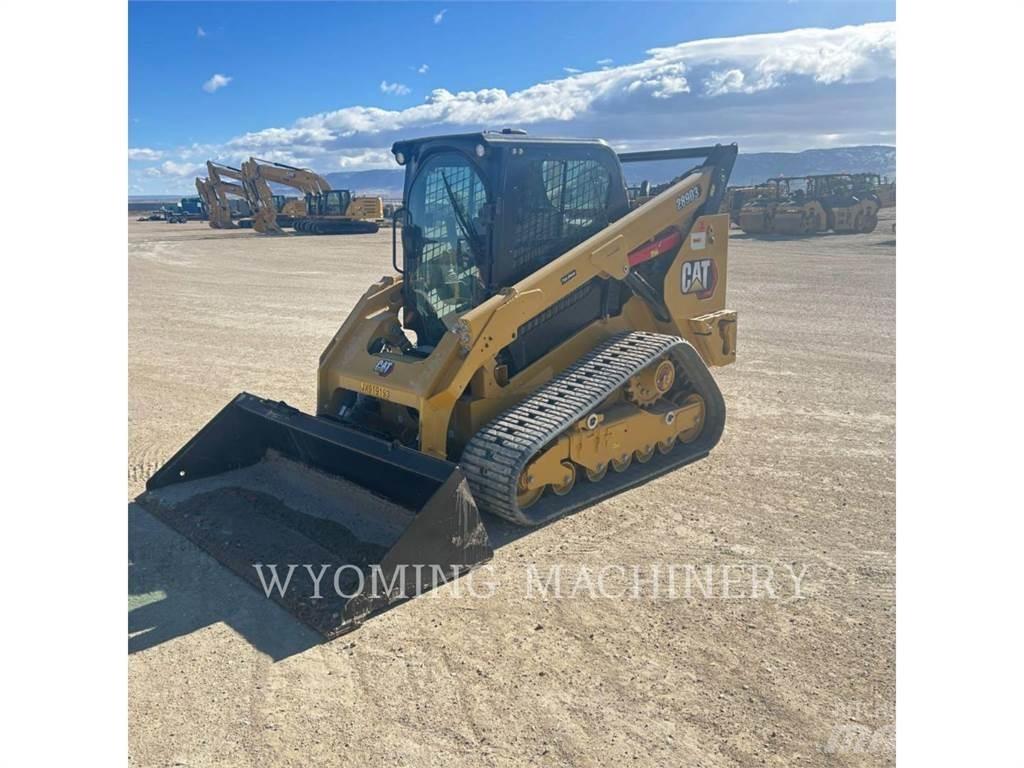 CAT 289D3 Krautuvai su šoniniu pasukimu
