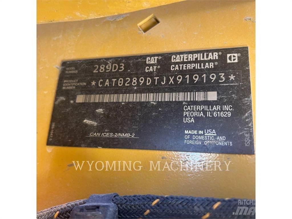 CAT 289D3 Krautuvai su šoniniu pasukimu