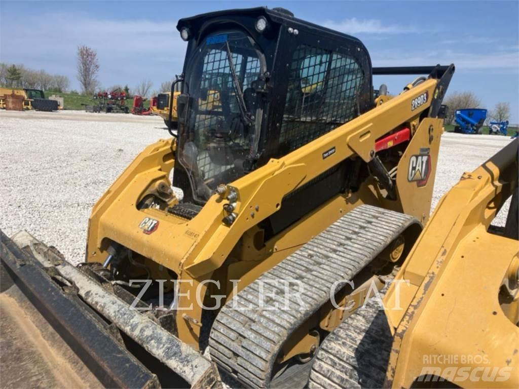CAT 289D3 Vikšriniai krautuvai