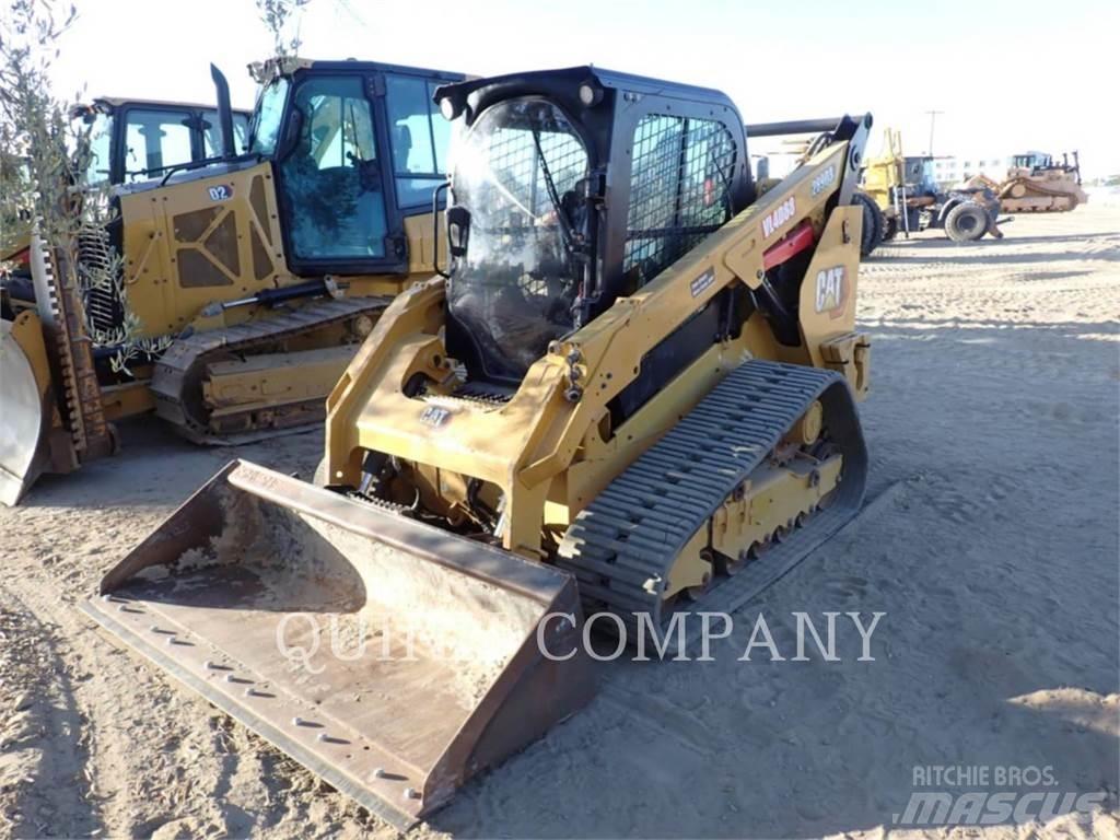 CAT 289D3 Krautuvai su šoniniu pasukimu