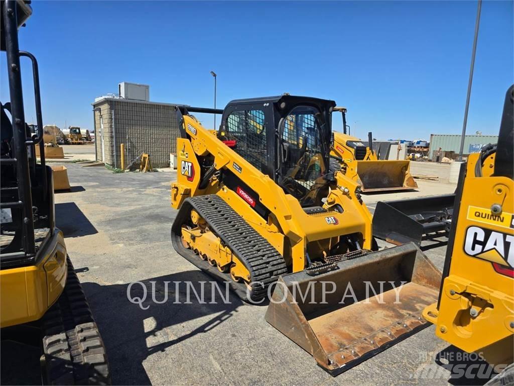 CAT 289D3 Krautuvai su šoniniu pasukimu