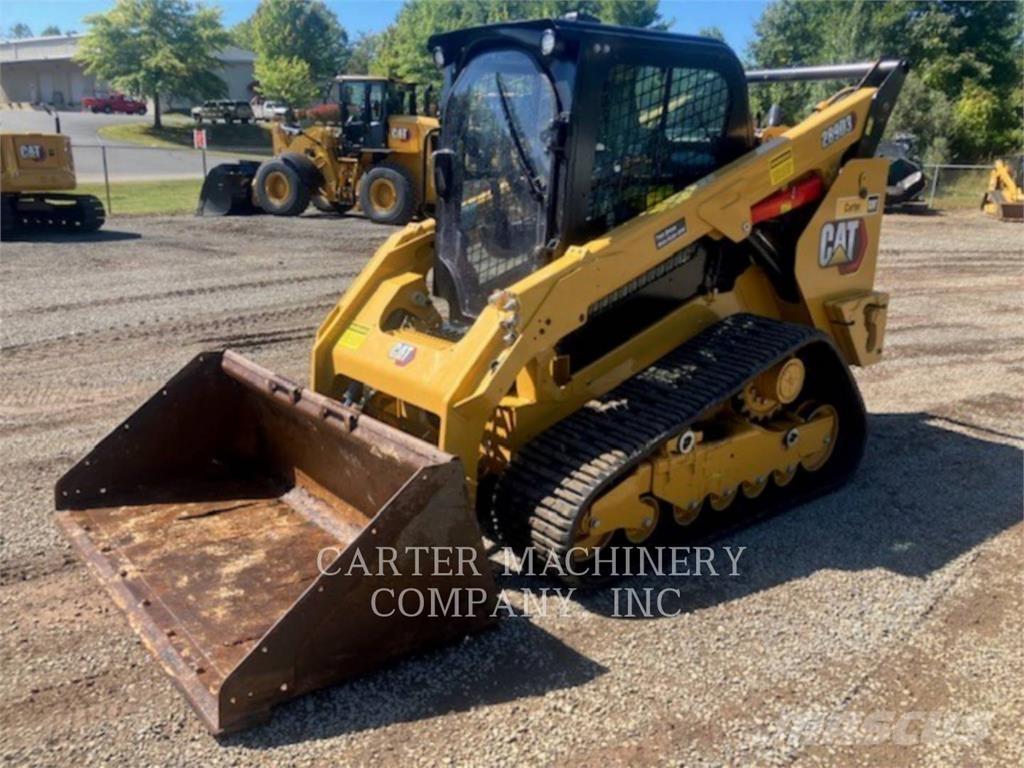 CAT 289D3 Krautuvai su šoniniu pasukimu