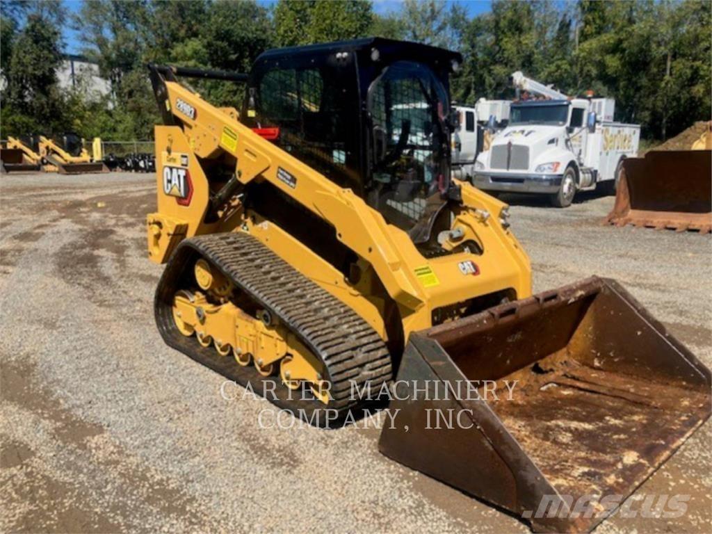 CAT 289D3 Krautuvai su šoniniu pasukimu