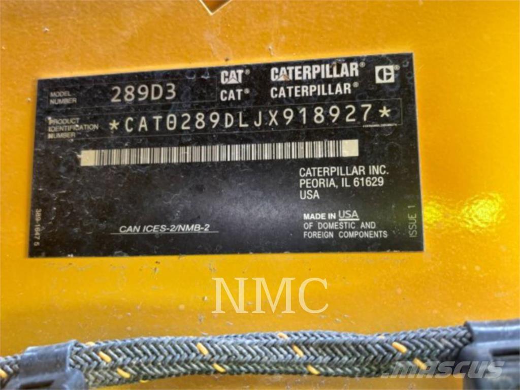 CAT 289D3 Vikšriniai krautuvai