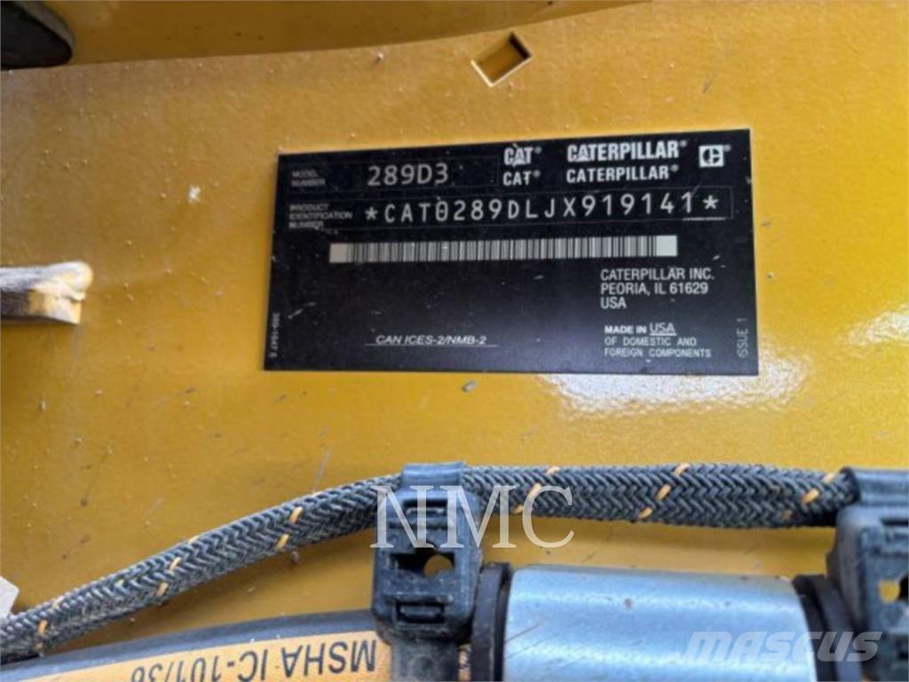 CAT 289D3 Vikšriniai krautuvai