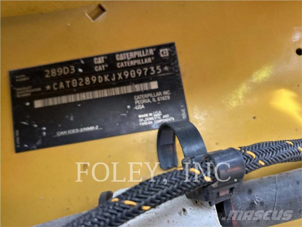 CAT 289D3 Vikšriniai krautuvai