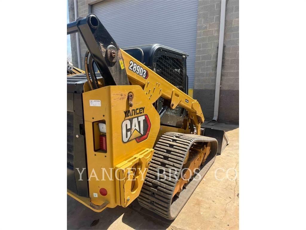 CAT 289D3 AC Krautuvai su šoniniu pasukimu