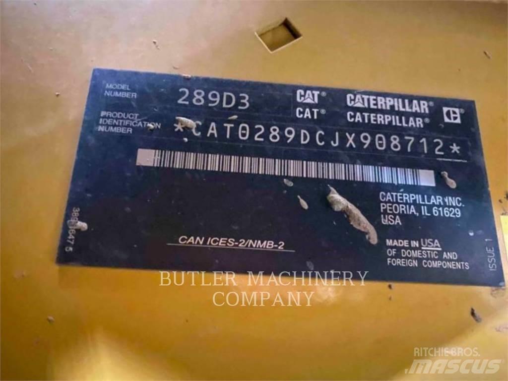 CAT 289D3 C3H3 Vikšriniai krautuvai
