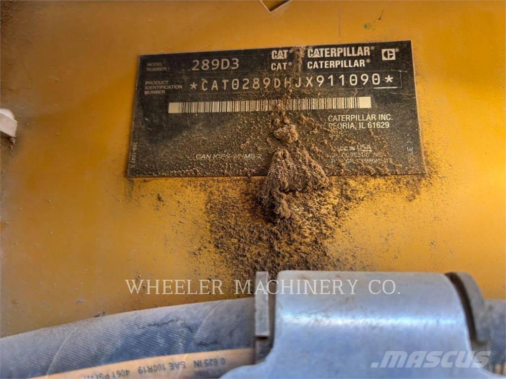 CAT 289D3 C3HF Vikšriniai krautuvai