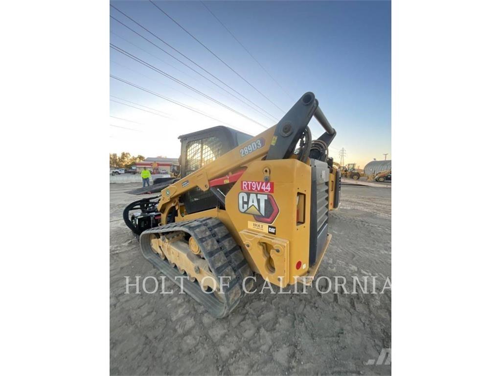 CAT 289D3 HF Krautuvai su šoniniu pasukimu