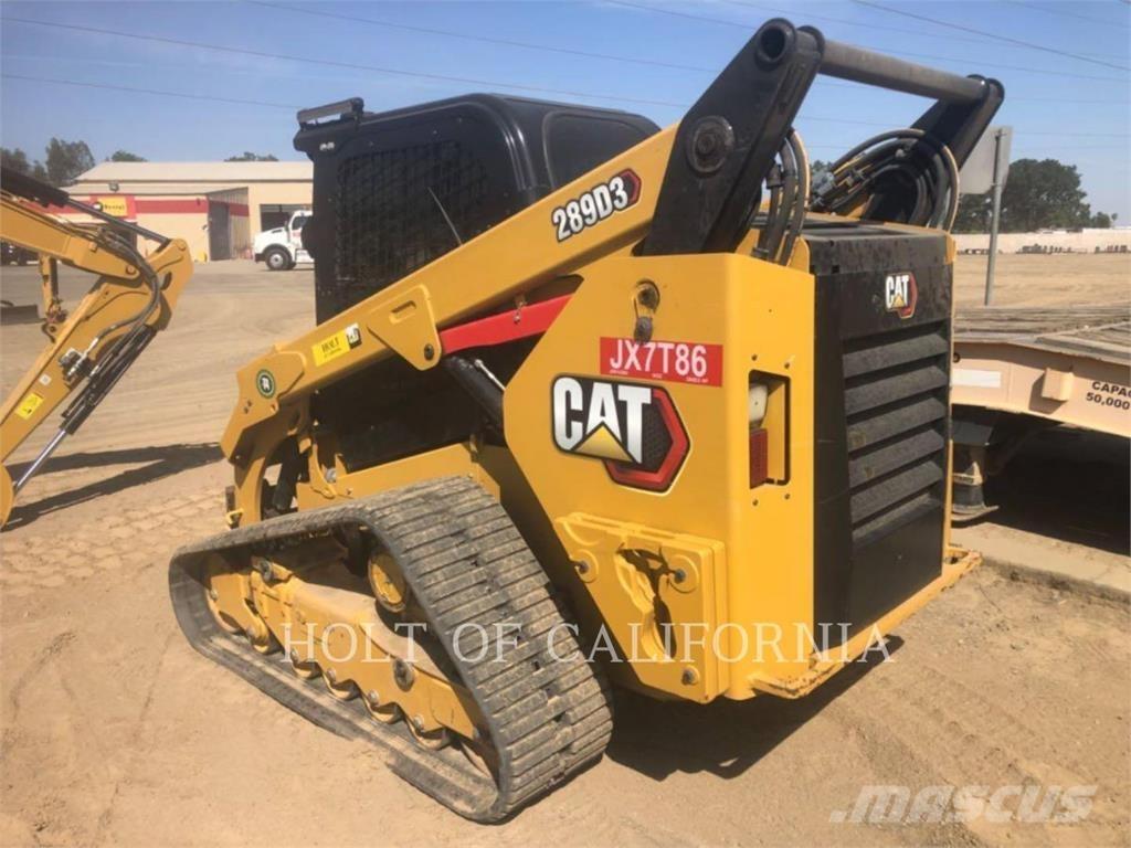 CAT 289D3 HF Krautuvai su šoniniu pasukimu