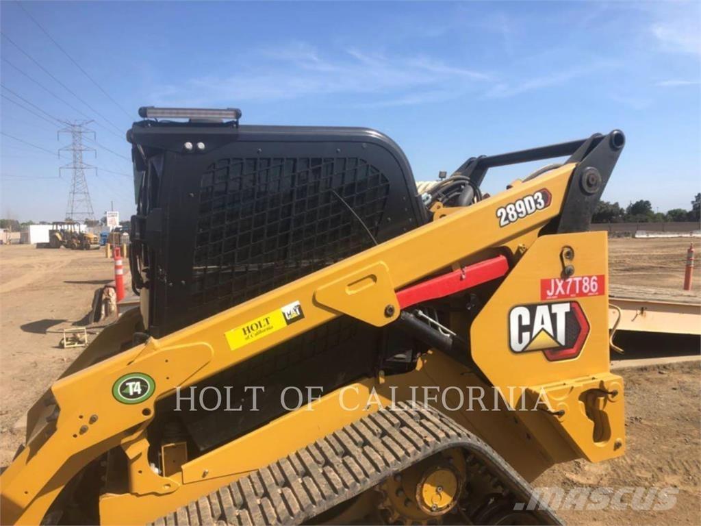 CAT 289D3 HF Krautuvai su šoniniu pasukimu