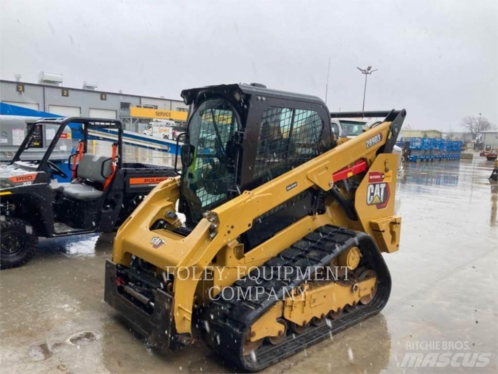 CAT 289D3STD2C Krautuvai su šoniniu pasukimu