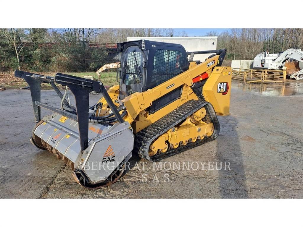 CAT 299 D Krautuvai su šoniniu pasukimu