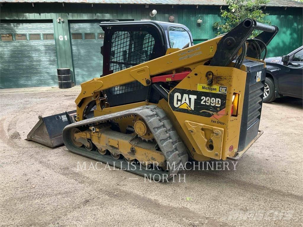 CAT 299D AQ Krautuvai su šoniniu pasukimu