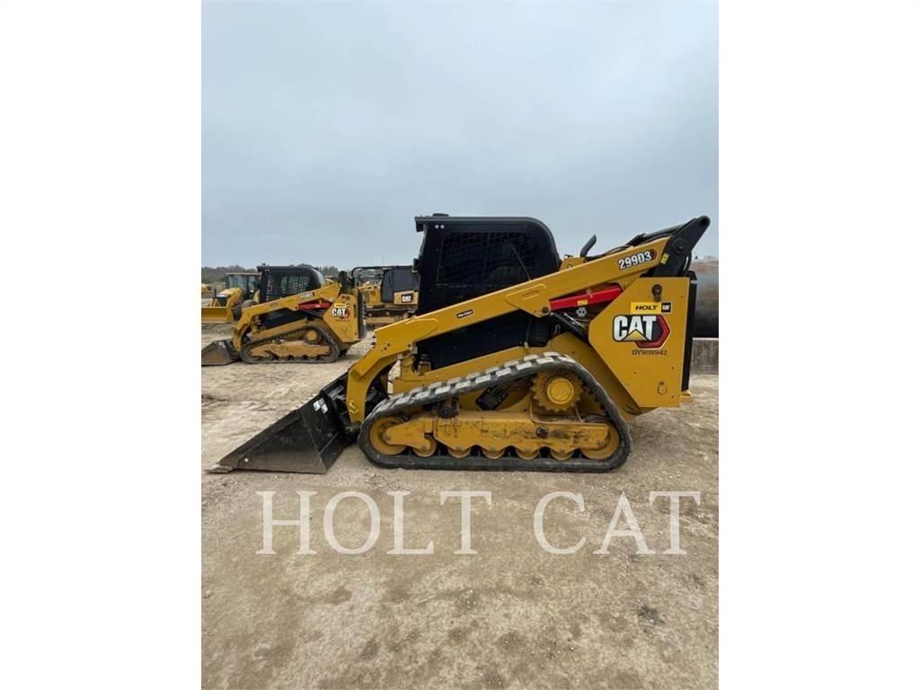 CAT 299D CAB Krautuvai su šoniniu pasukimu