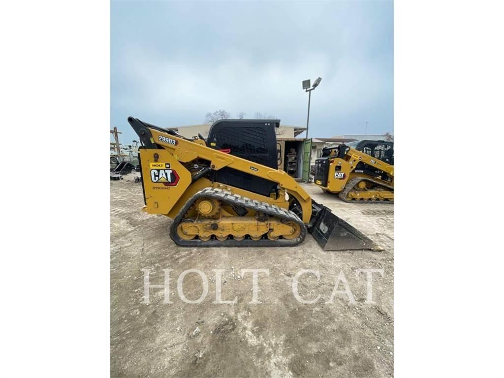 CAT 299D CAB Krautuvai su šoniniu pasukimu