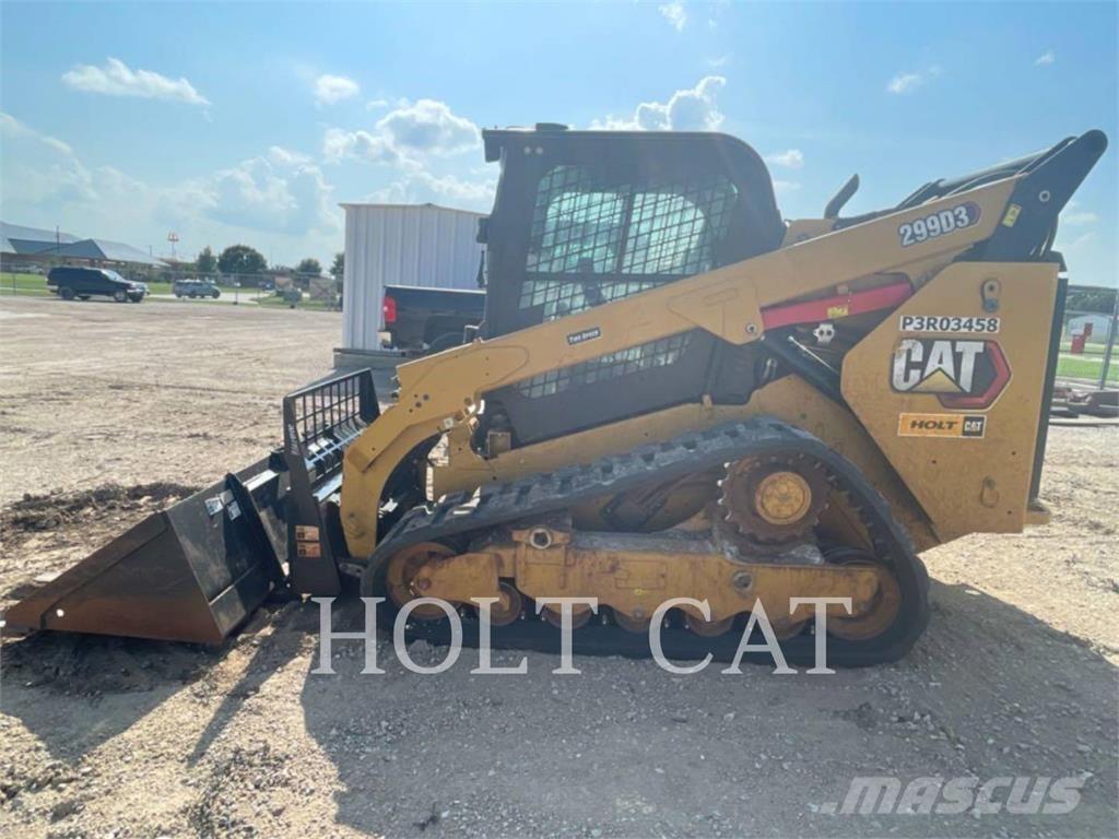 CAT 299D CAB Krautuvai su šoniniu pasukimu