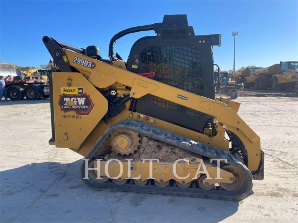 CAT 299D XHP Krautuvai su šoniniu pasukimu