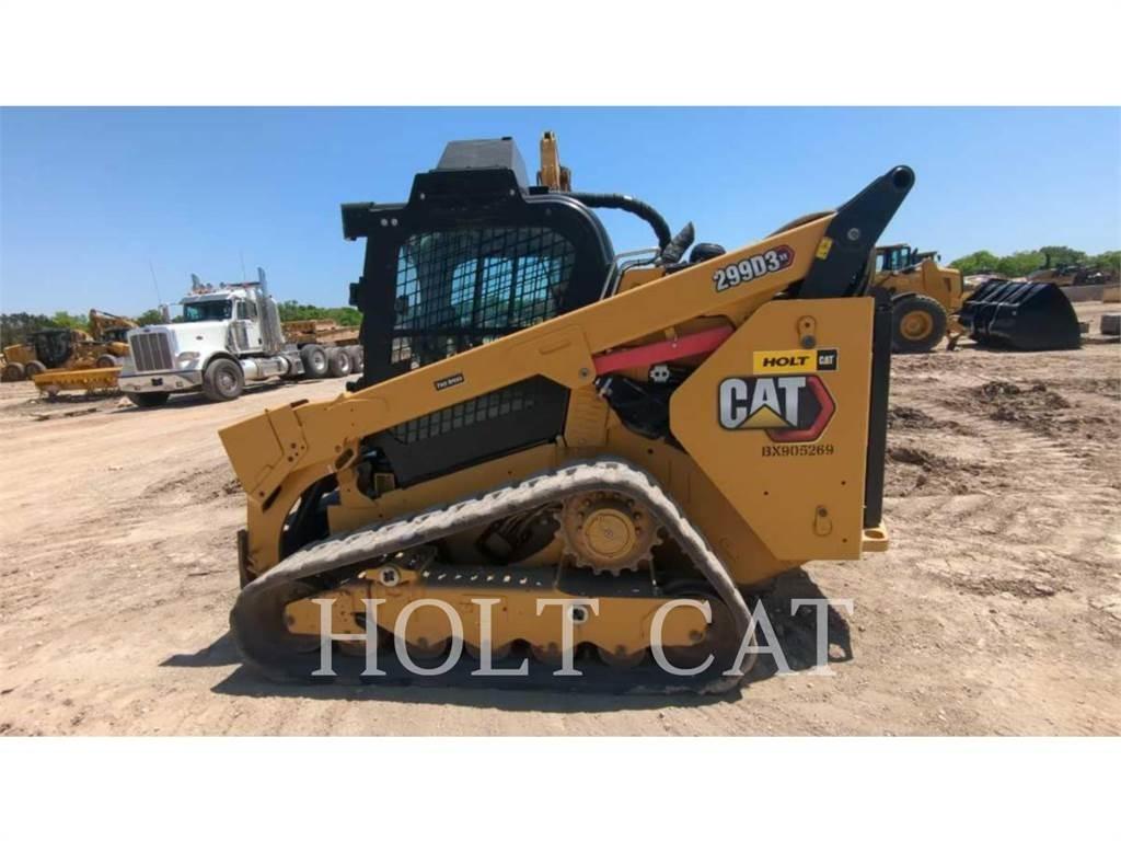 CAT 299D XHP Krautuvai su šoniniu pasukimu