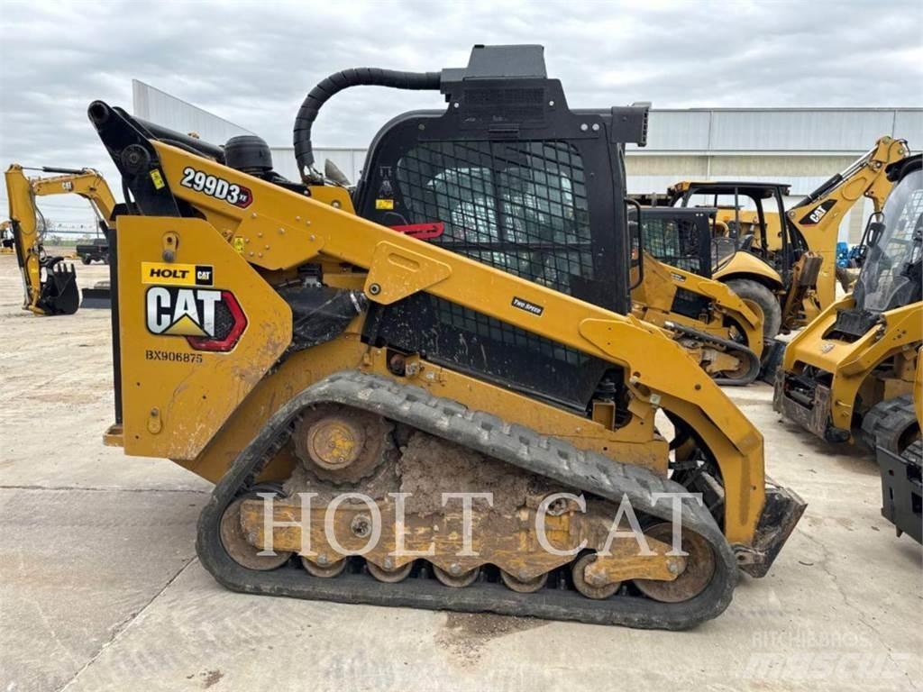 CAT 299D XHP Krautuvai su šoniniu pasukimu