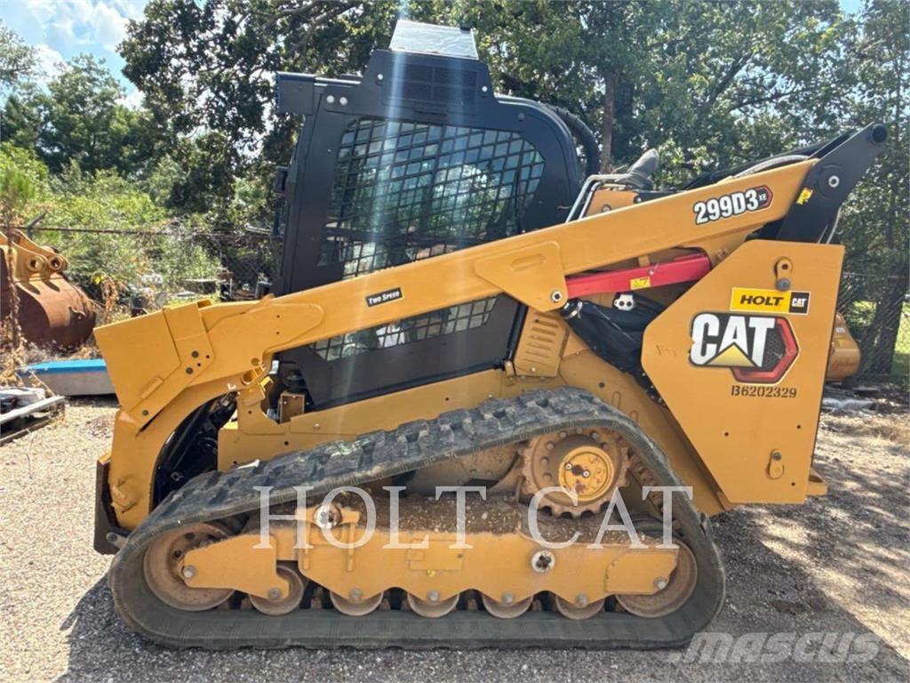 CAT 299D XHP Krautuvai su šoniniu pasukimu