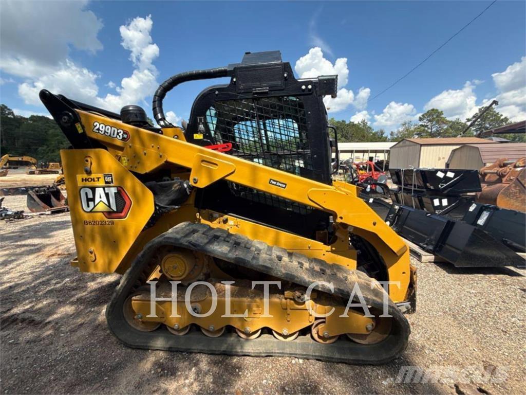 CAT 299D XHP Krautuvai su šoniniu pasukimu
