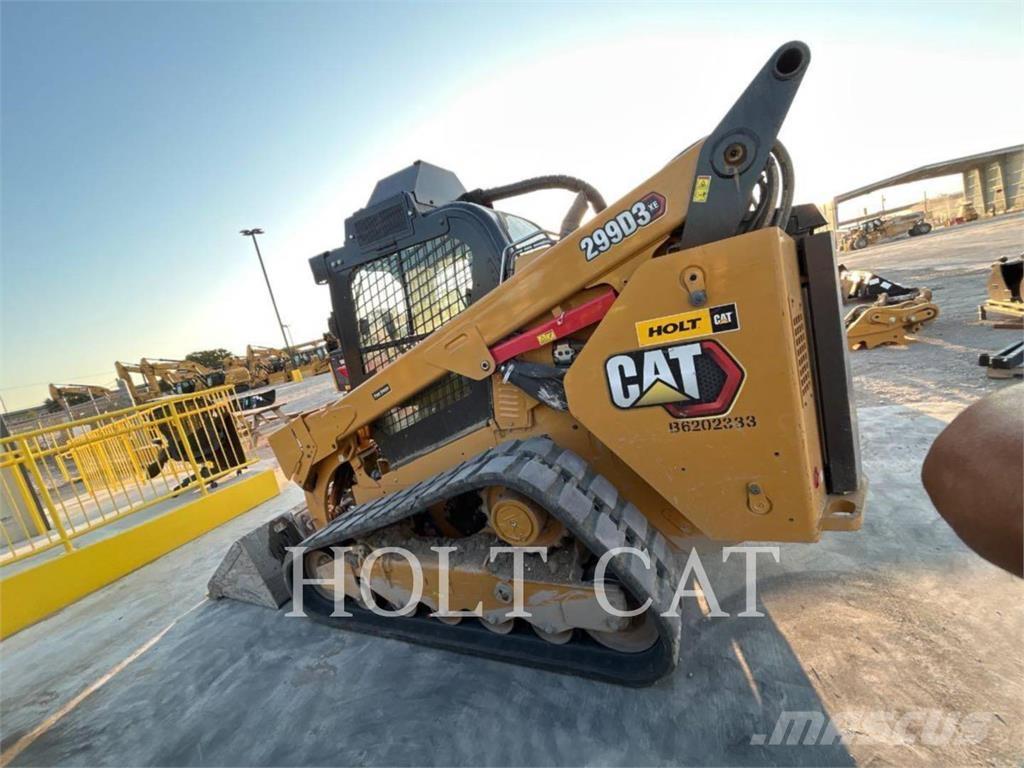 CAT 299D XHP Krautuvai su šoniniu pasukimu