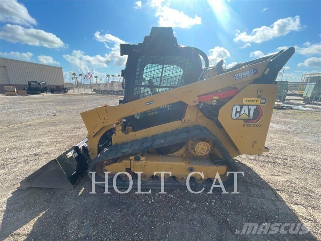 CAT 299D XHP Krautuvai su šoniniu pasukimu