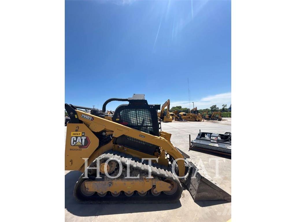 CAT 299D XHP Krautuvai su šoniniu pasukimu