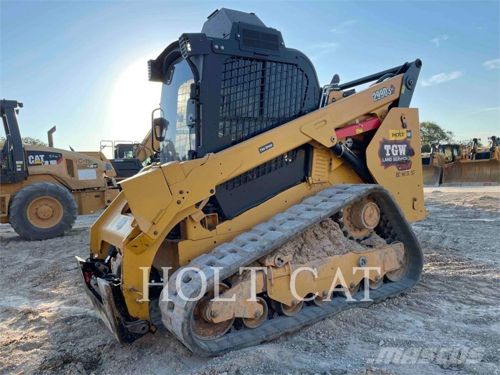 CAT 299D XHP Krautuvai su šoniniu pasukimu
