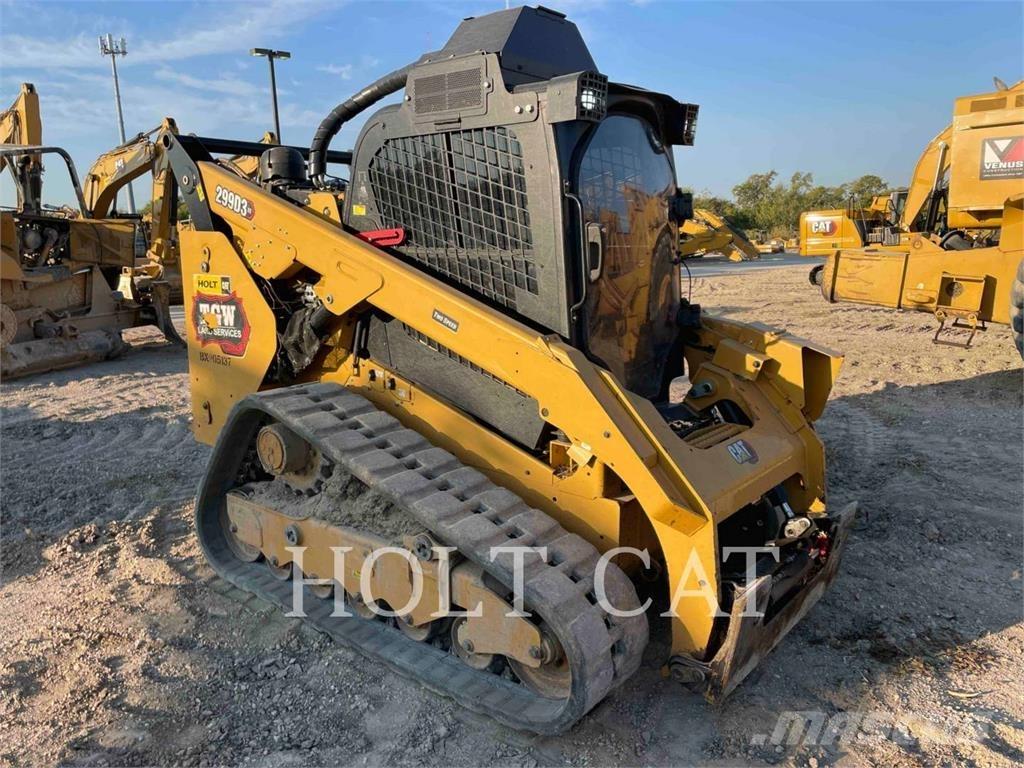 CAT 299D XHP Krautuvai su šoniniu pasukimu