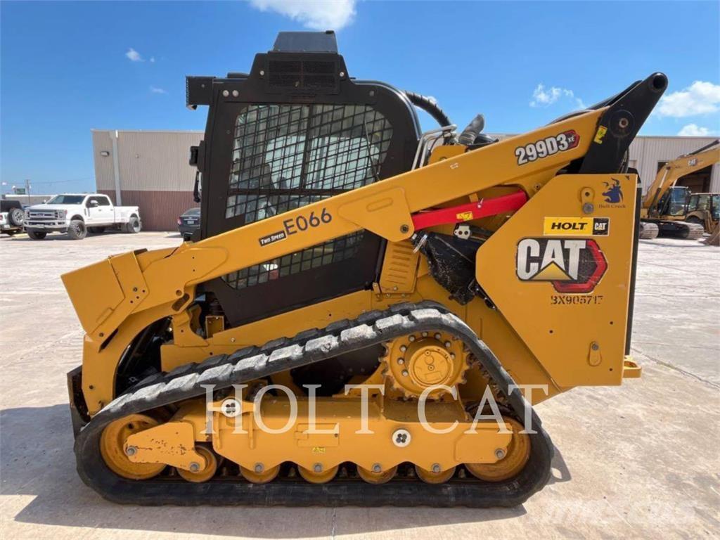 CAT 299D XHP Krautuvai su šoniniu pasukimu