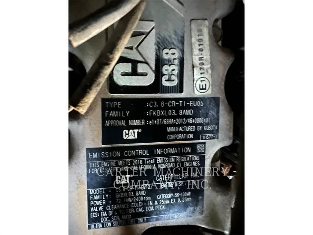 CAT 299D2 Krautuvai su šoniniu pasukimu
