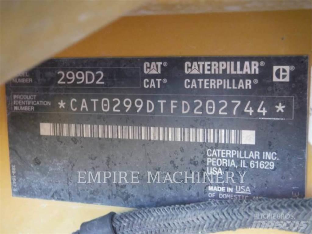 CAT 299D2 CA Krautuvai su šoniniu pasukimu