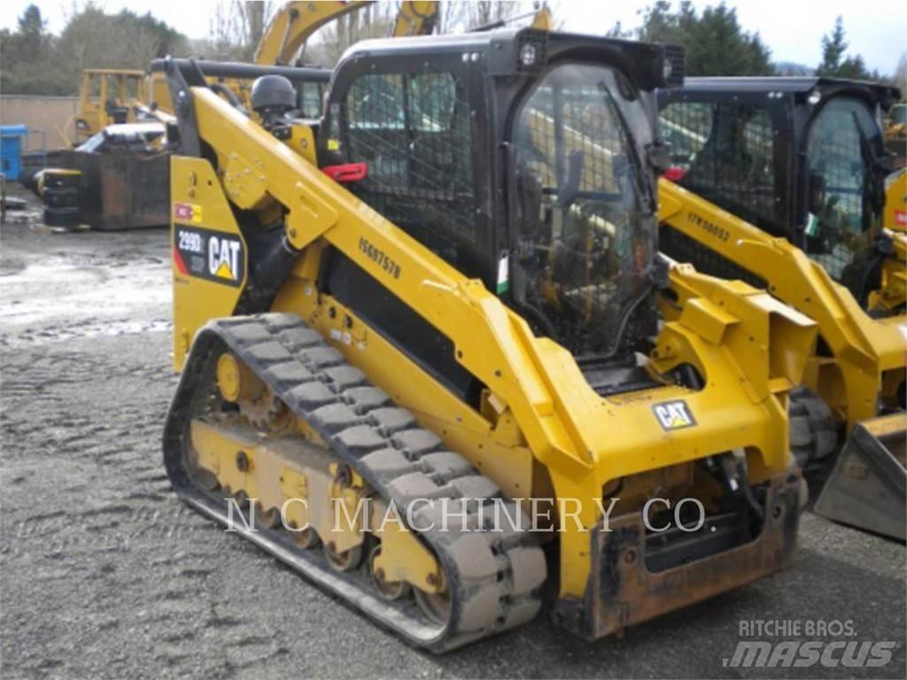 CAT 299D2 XHP Krautuvai su šoniniu pasukimu