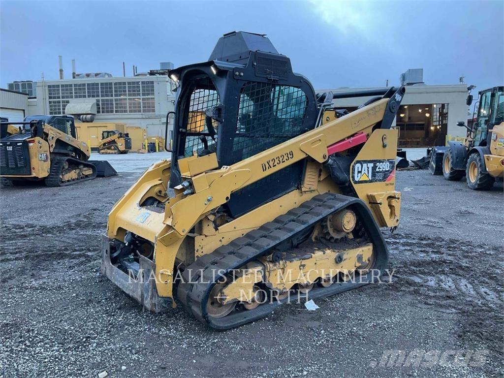 CAT 299D2XHP Krautuvai su šoniniu pasukimu