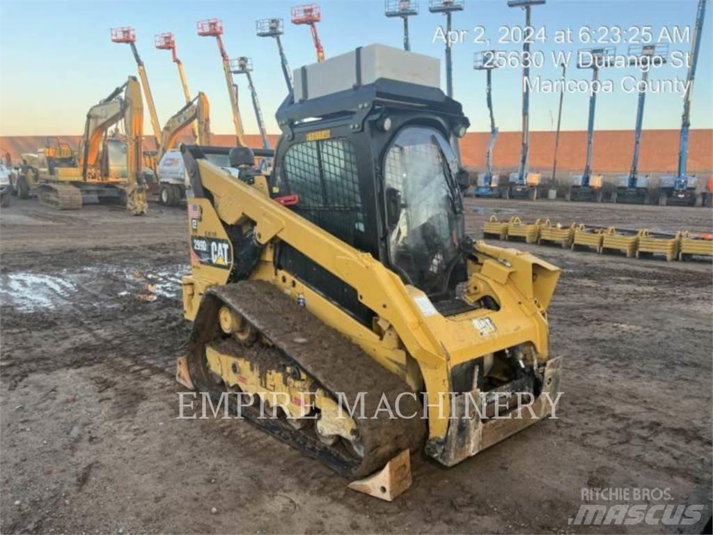 CAT 299D2XHPCA Krautuvai su šoniniu pasukimu