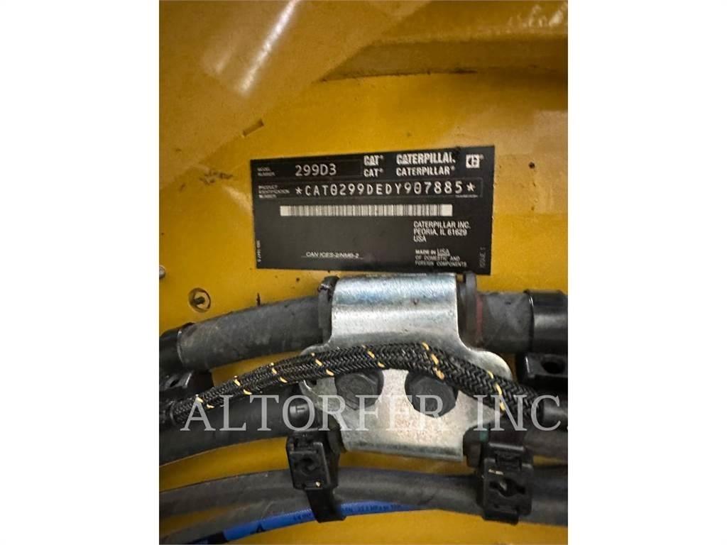 CAT 299D3 Asfalto klotuvai