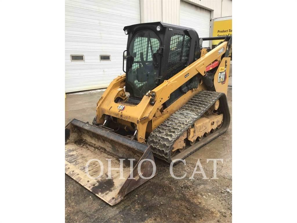 CAT 299D3 Krautuvai su šoniniu pasukimu