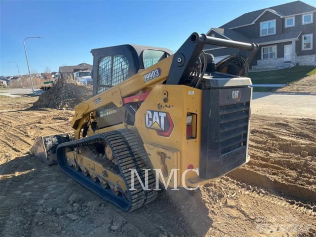 CAT 299D3 Krautuvai su šoniniu pasukimu