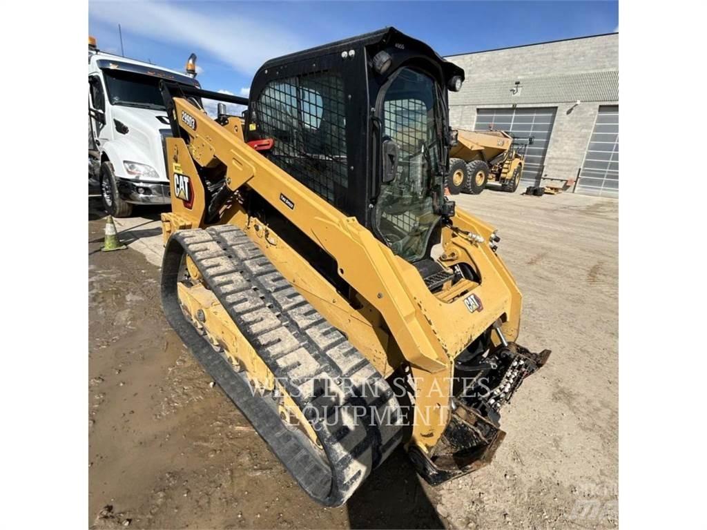 CAT 299D3 Krautuvai su šoniniu pasukimu